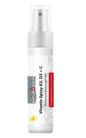 Naturstein Vitamin K2 D3 +C Spray