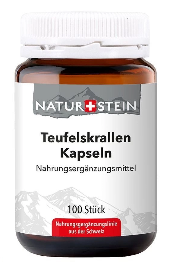 Naturstein Teufelskralle Kapseln 100 Stk.